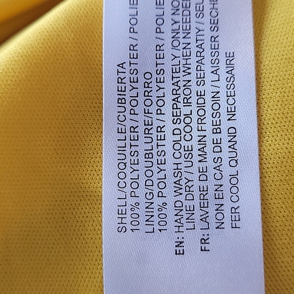 Band Of Gypsies Yellow Floral Wrap Flutter Sleeve Maxi Dress Size Small - Picture 10 of 10